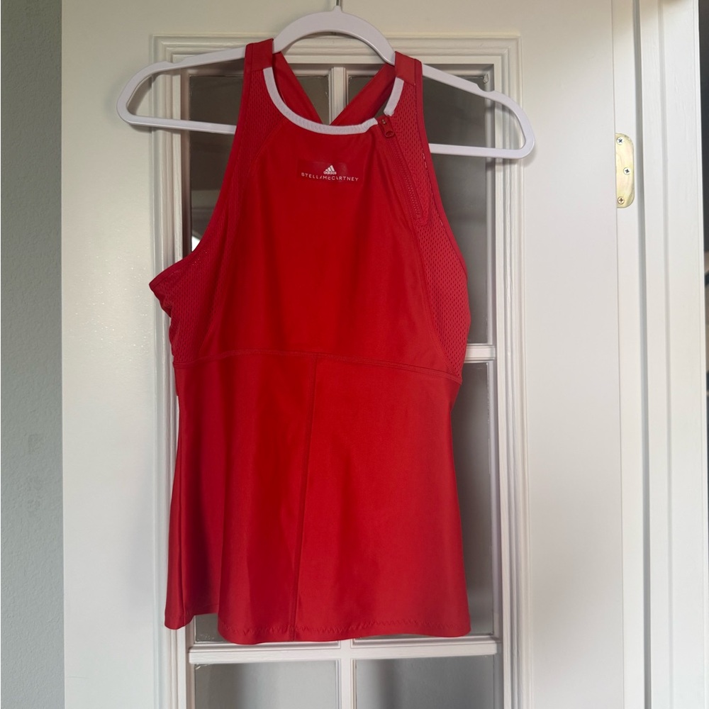 Stella McCartney Adidas Women's Red Tank Top